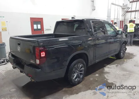2023 Honda Ridgeline Sport from USA, damaged, VIN 5FPYK3F11PB061780